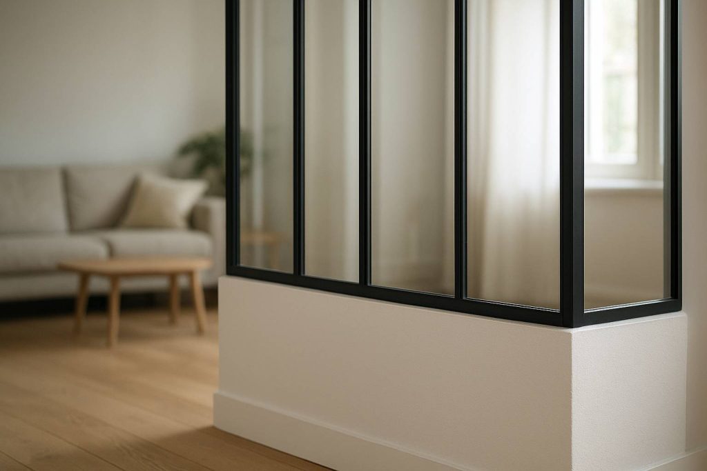 Quelle hauteur de soubassement choisir pour une verrière ?